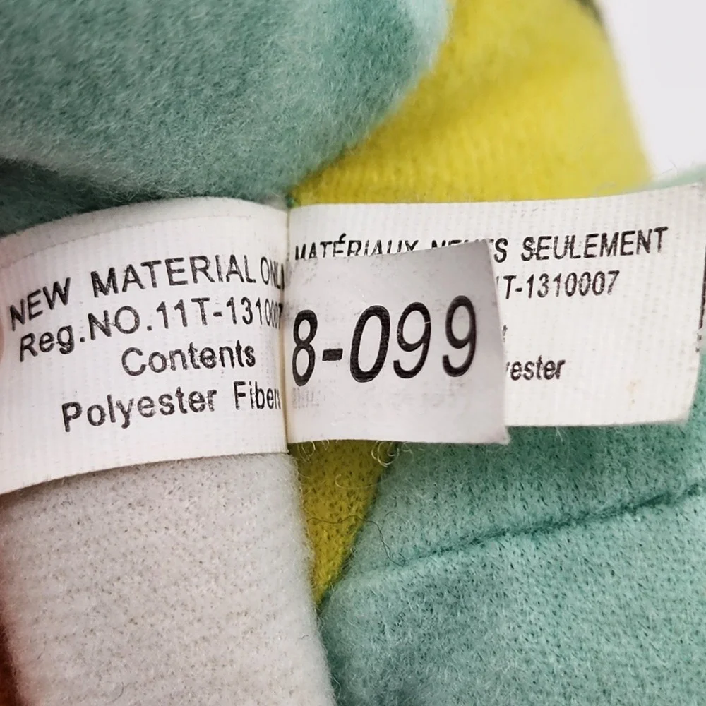 Pokemon Squirtle Plush Turtle 2008 Nintendo Diamond and Pearl Stuffed Animal 9